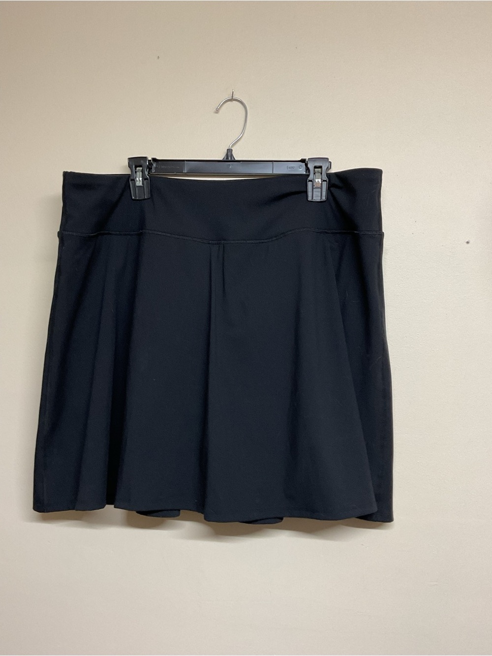 Maurices Black Circle Skort with Flared Silhouette, shorts underneath